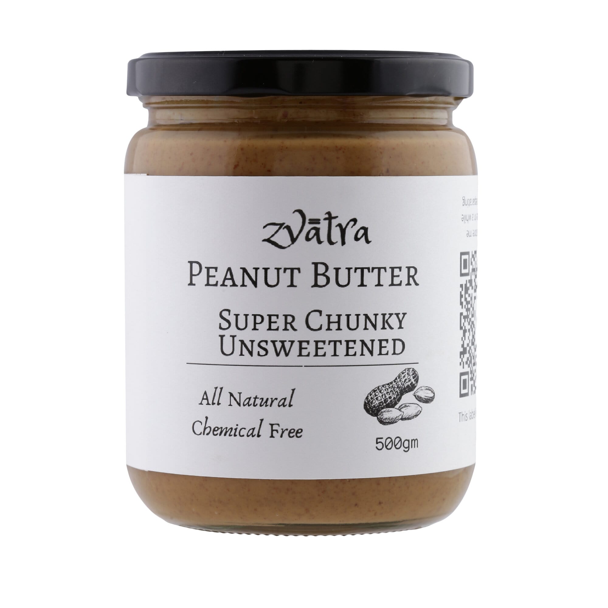 Peanut Butter Unsweetened Super Chunky 