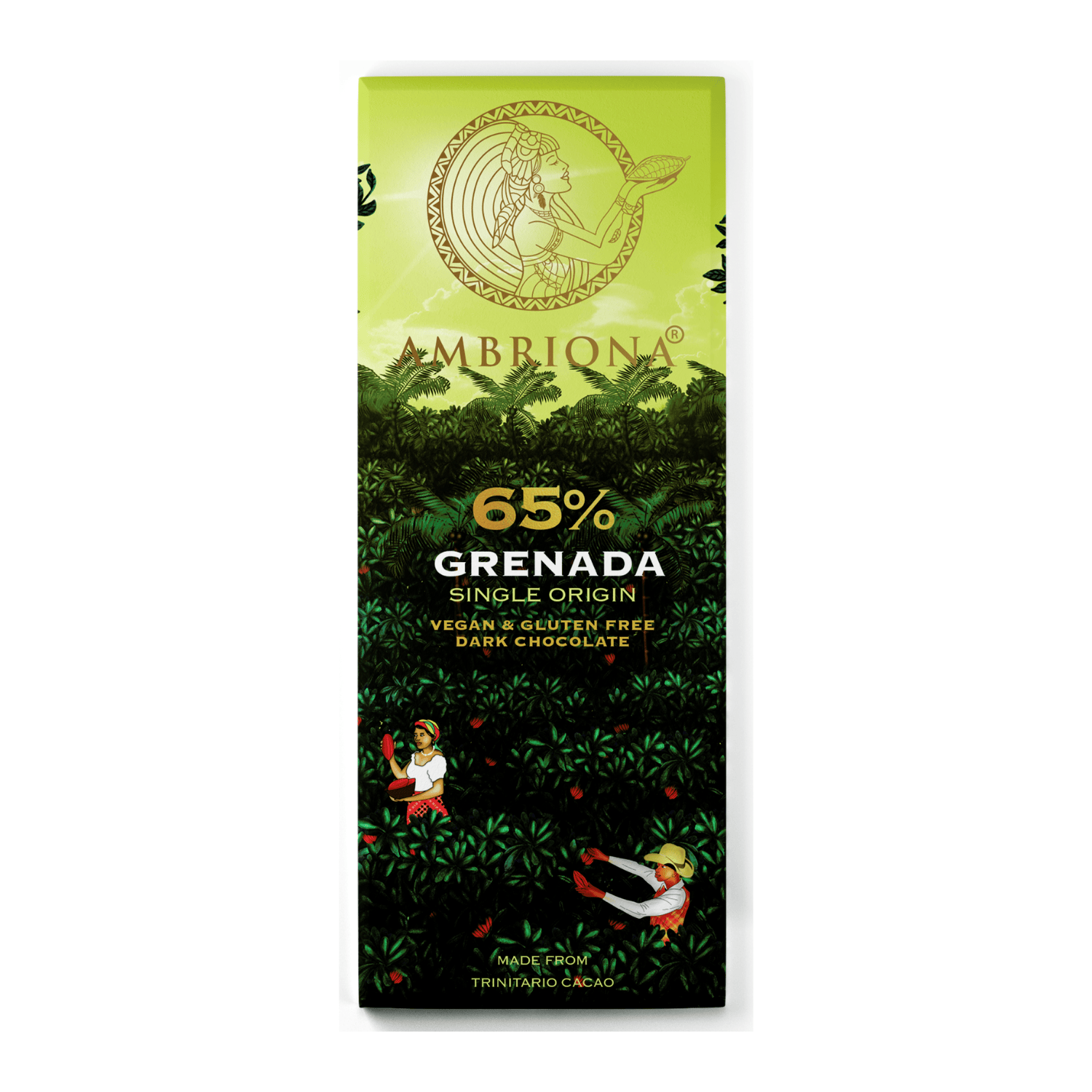 Ambriona  65 Grenada Single Origin  Vegan & Gluten Free  50 g